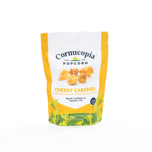 Cheesy Caramel Popcorn