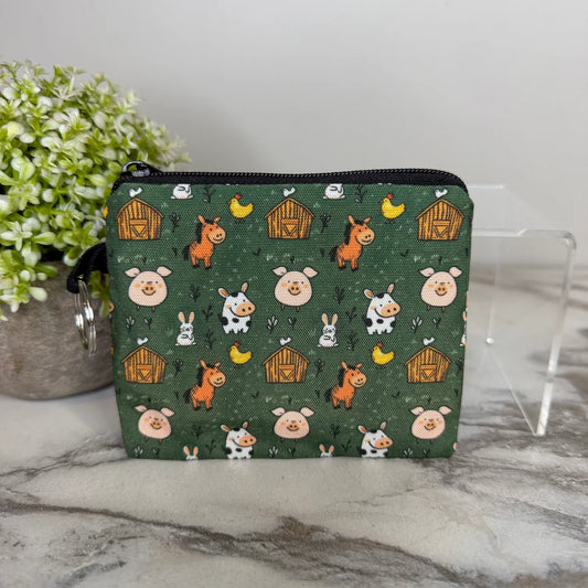 Farm Animals Coin Pouch