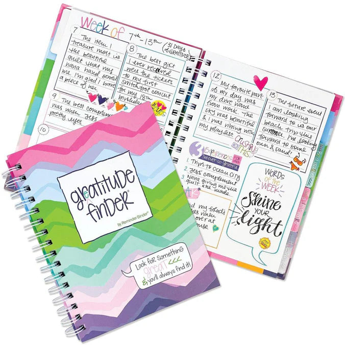Preppy 'n' Pink Chevi Gratitude Journal