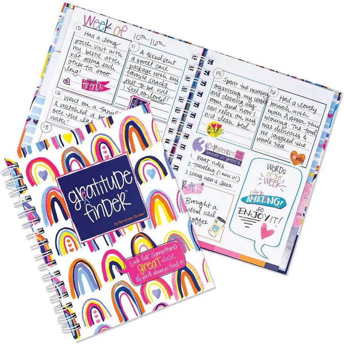 Rain-Boho Gratitude Journal