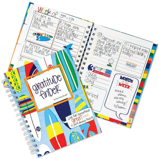 Hang 10 Boy-Centric Gratitude Journal