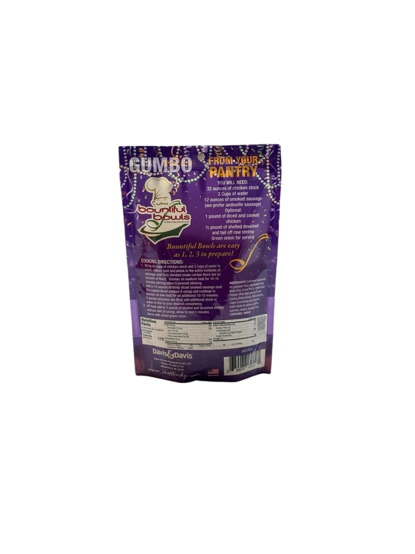 Bountiful Bowls Gumbo Mix
