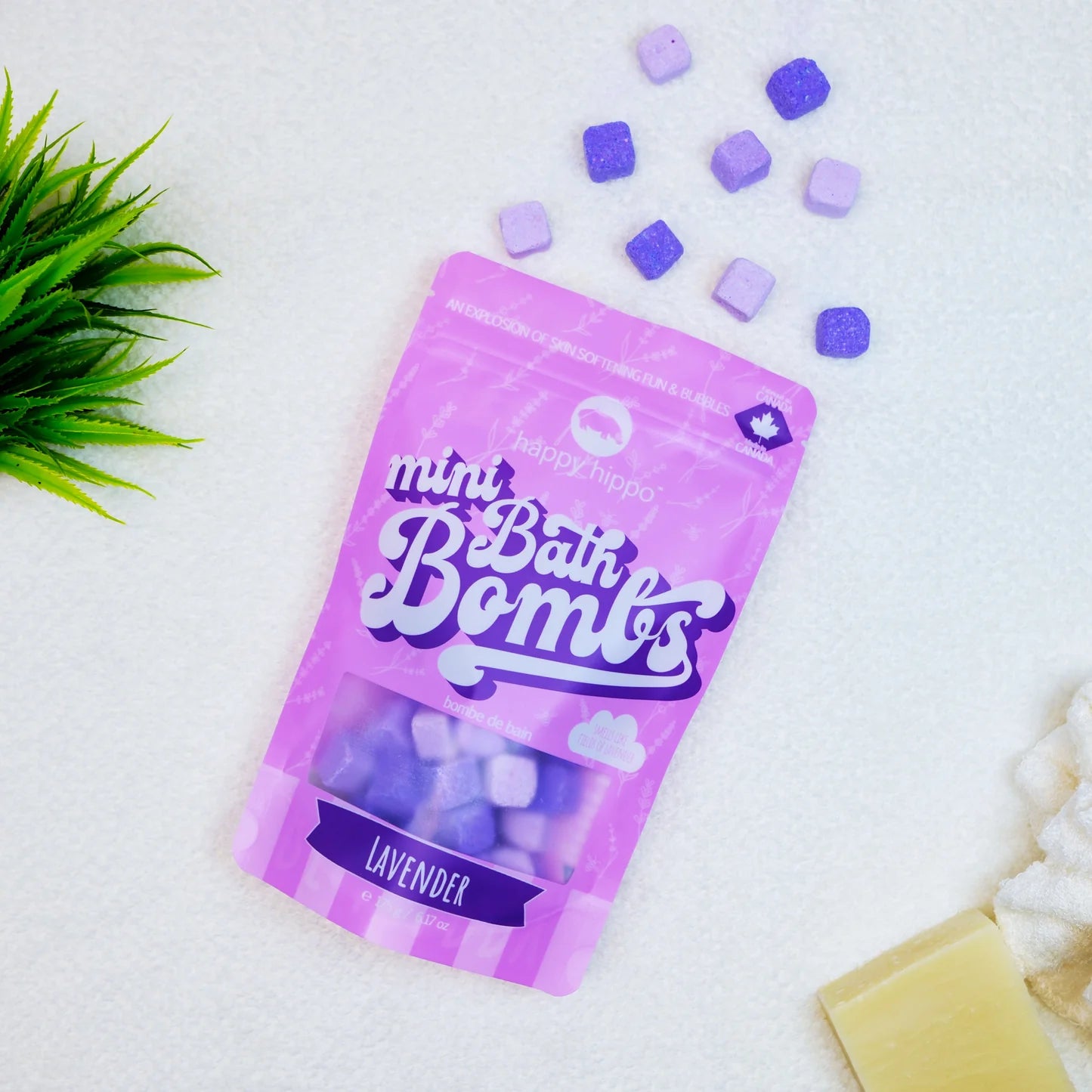 Lavender Mini Bath Bombs