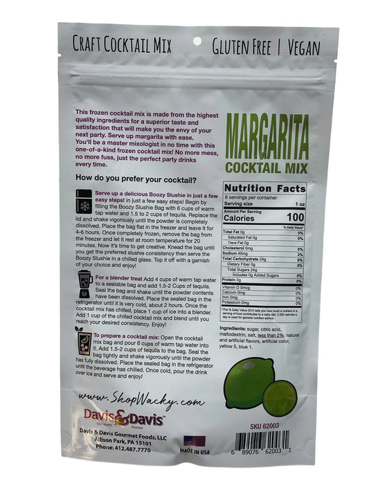Margarita Cocktail Mix 8.5 oz - Serves 8