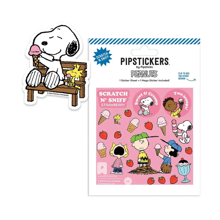 Peanuts Ice Cream Scratch 'n Sniff (2ct)