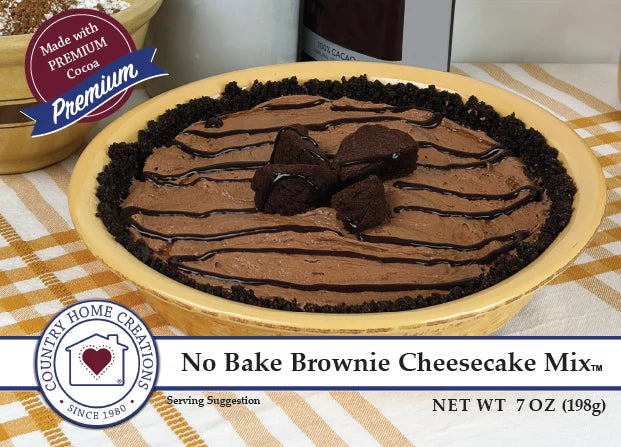 No Bake Brownie Cheesecake Mix