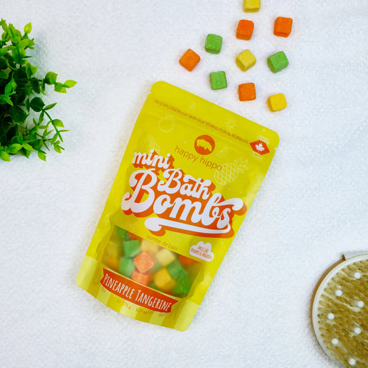 Pineapple Tangerine Mini Bath Bombs