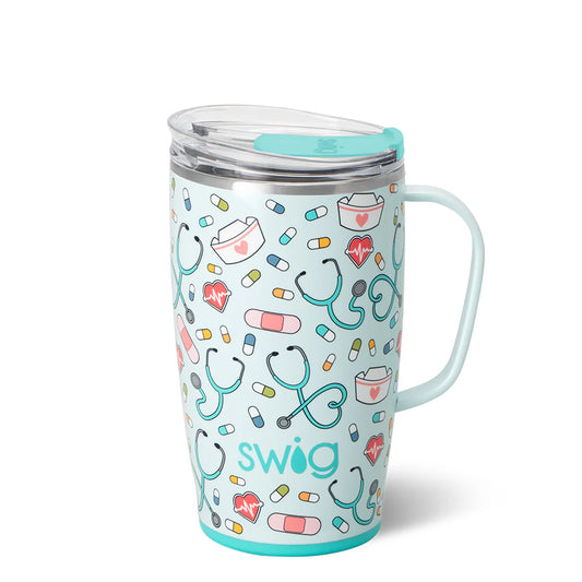 Scrub Life (18oz) Insulated Travel Mug