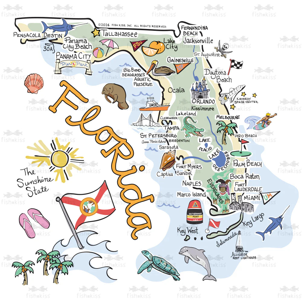 Florida Iced Cup Coolie