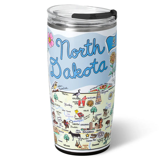 North Dakota (22oz) Insulated Tumbler