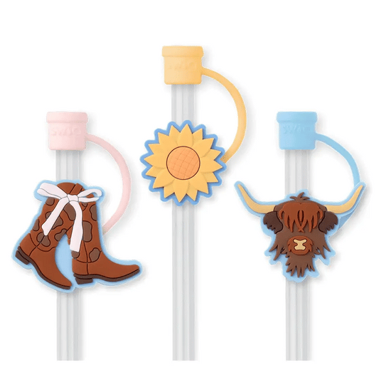 Cowgirl Coquette Straw Toppers