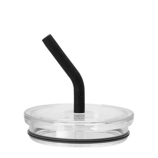 STRAW LID Large | Clear + Black