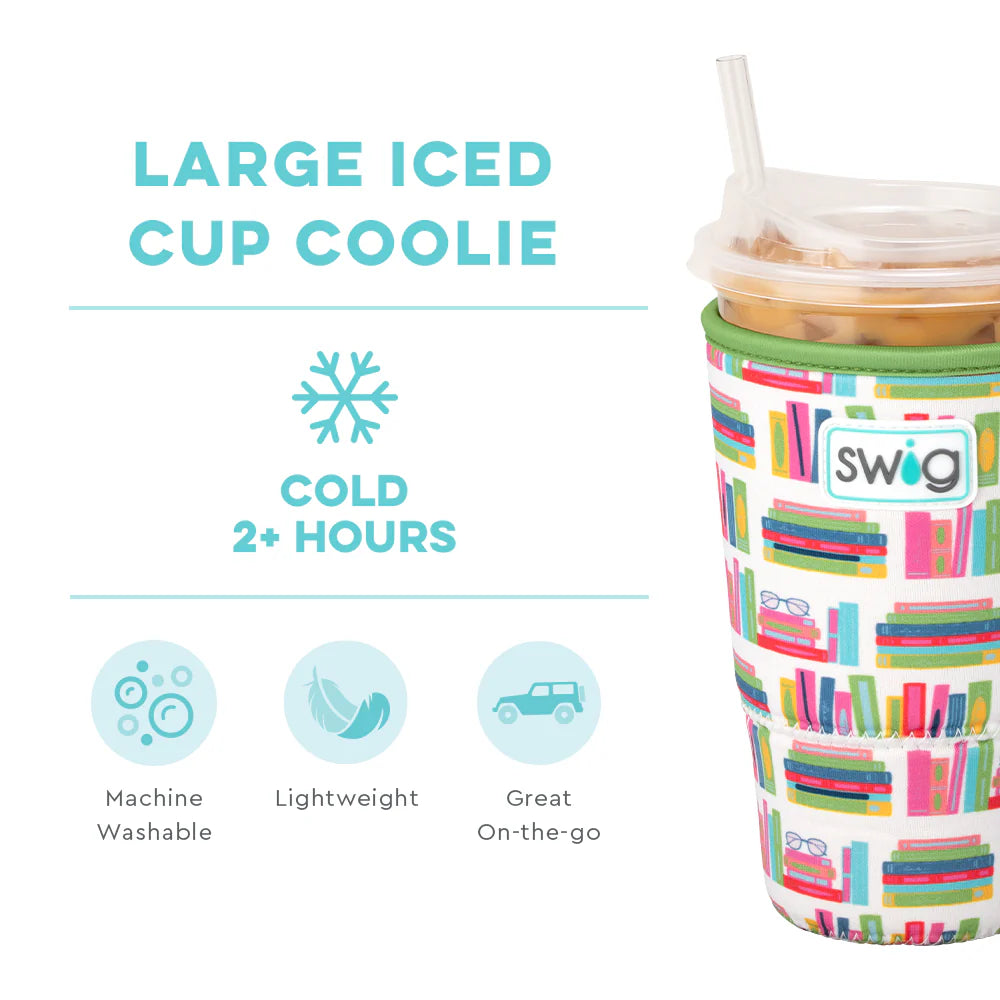 Book Club Large Iced Cup Coolie
