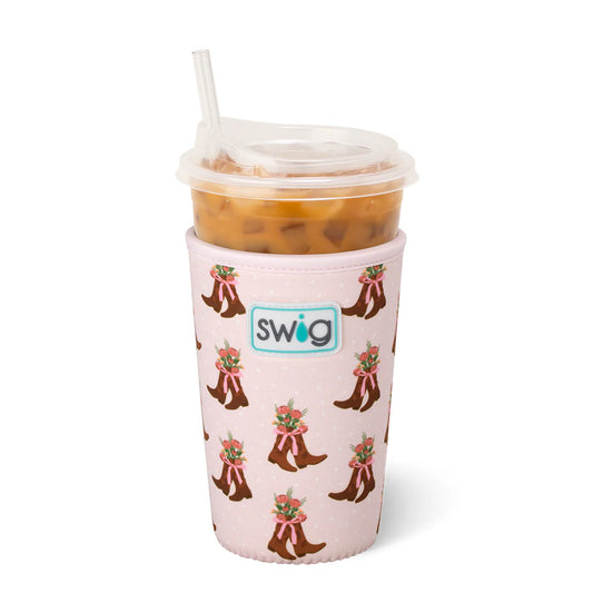 Cowgirl Coquette Medium Iced Cup Coolie