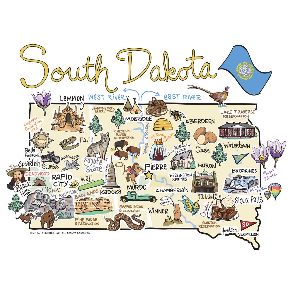 South Dakota Iced Cup Coolie