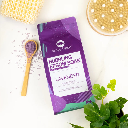 Lavender - Bubbling Epsom Soak - Bag
