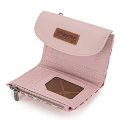 Wrangler Tri-Fold Wallet -Pink
