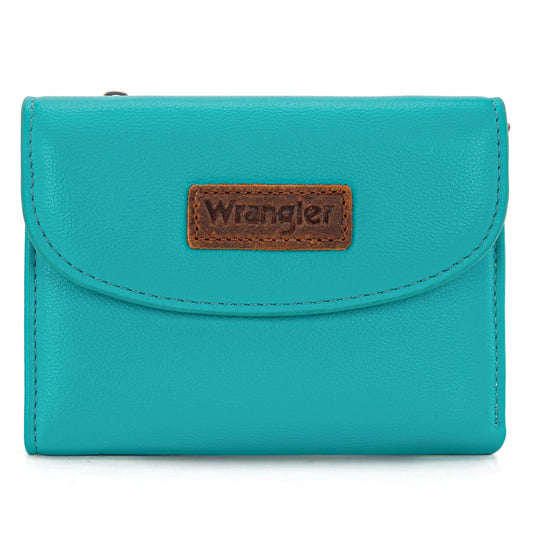 Wrangler Tri-Fold Wallet -Turquoise