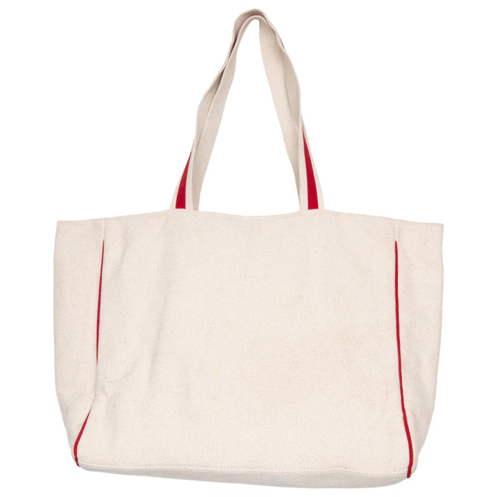 Beating Heart Chenille  Beach Tote