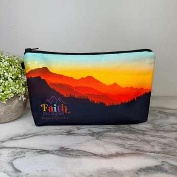 Faith Can Move Mountains Pouch