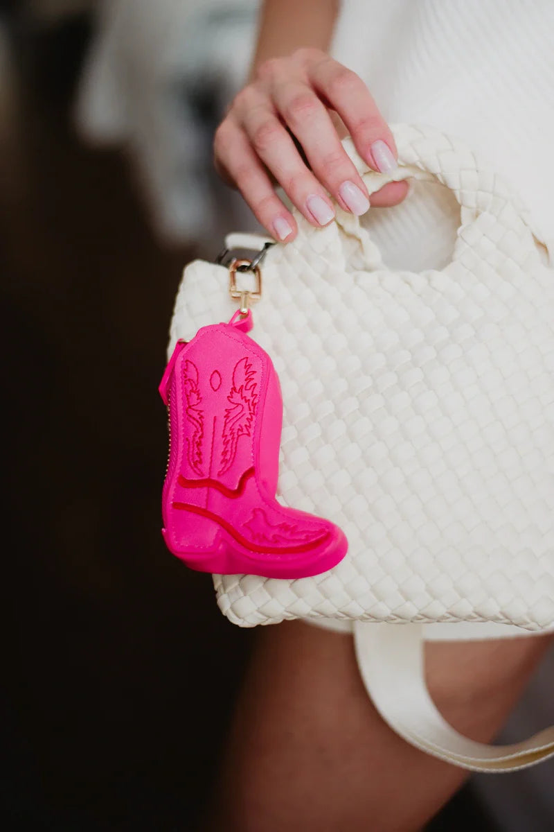 Western Boot Coin Purse