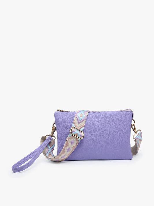 Izzy Crossbody w/ Guitar Strap - Petunia