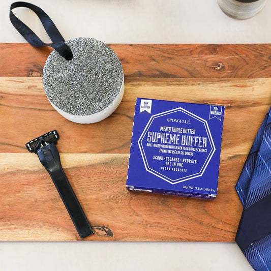 20+ Men's Supreme Buffer | Black Scrubber - Cedar Absolute