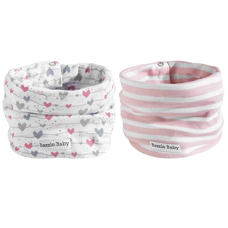 BandoBib Infinity Scarf Drool Bib (2-Pack)