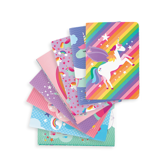 Mini Pocket Pals Journals - Unique Unicorns  (3.5" x 5")