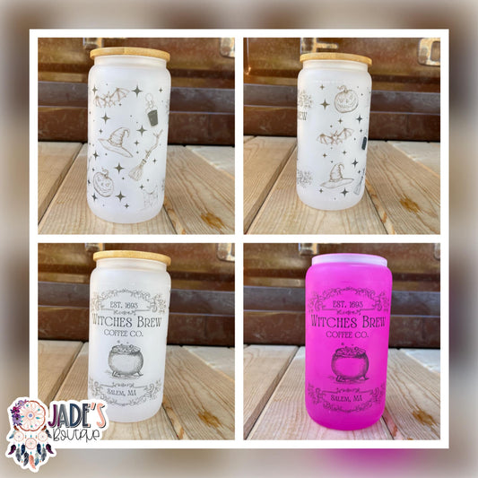 *PREORDER* Witches Brew 16oz Color Changing Glass
