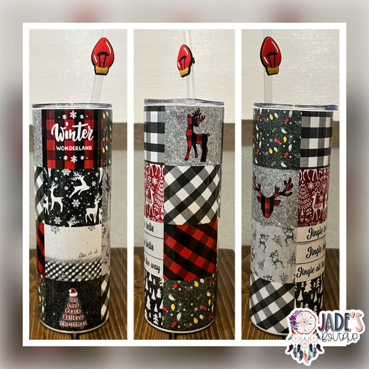 Winter Wonderland 20oz Insulated Skinny Tumbler