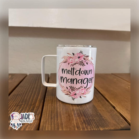 Meltdown Manager 10oz Travel Mug