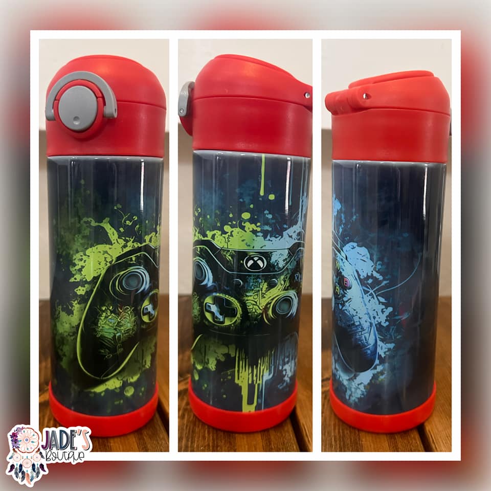 Red Gaming 12oz Insulated Kid's Tumbler