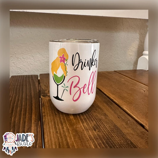 Princess T 12oz Insulated Wine Tumbler