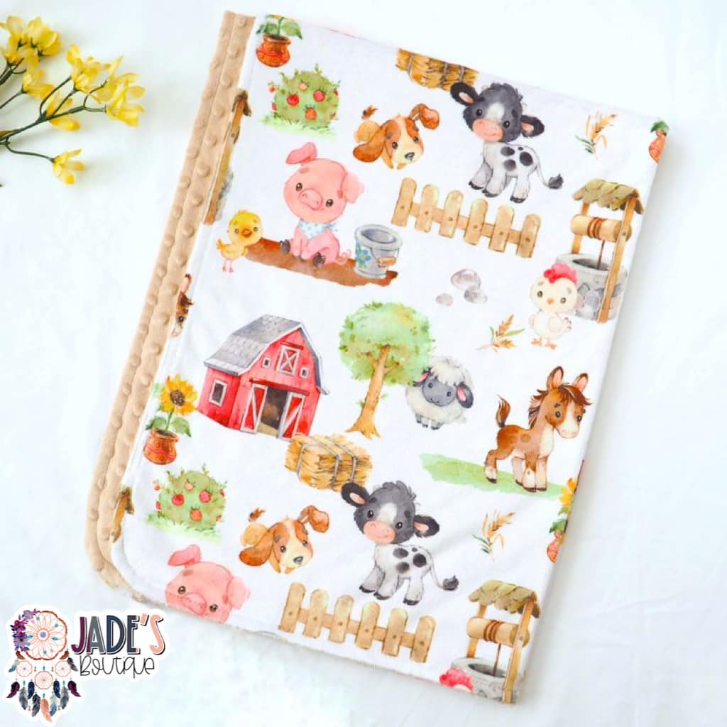 30X40 Minky Baby Blankets