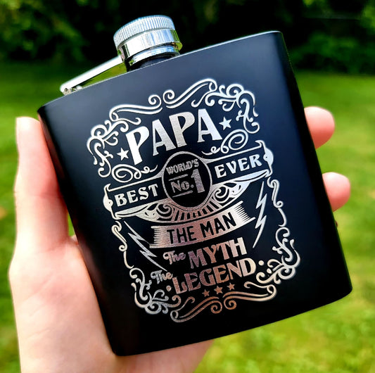 Flask- Best Papa Ever