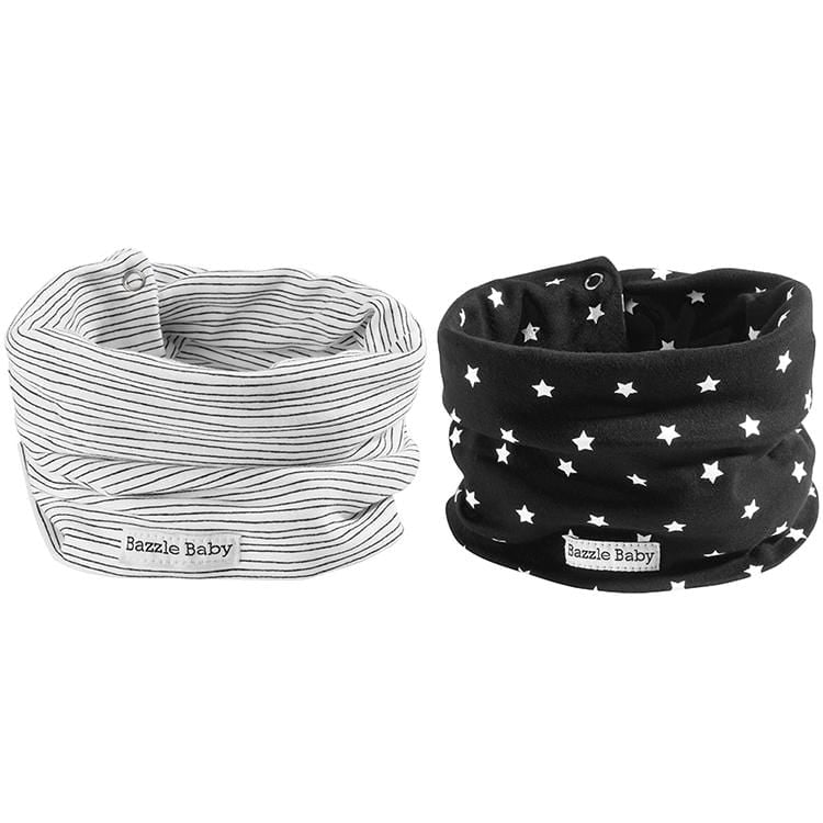 BandoBib Infinity Scarf Drool Bib (2-Pack)