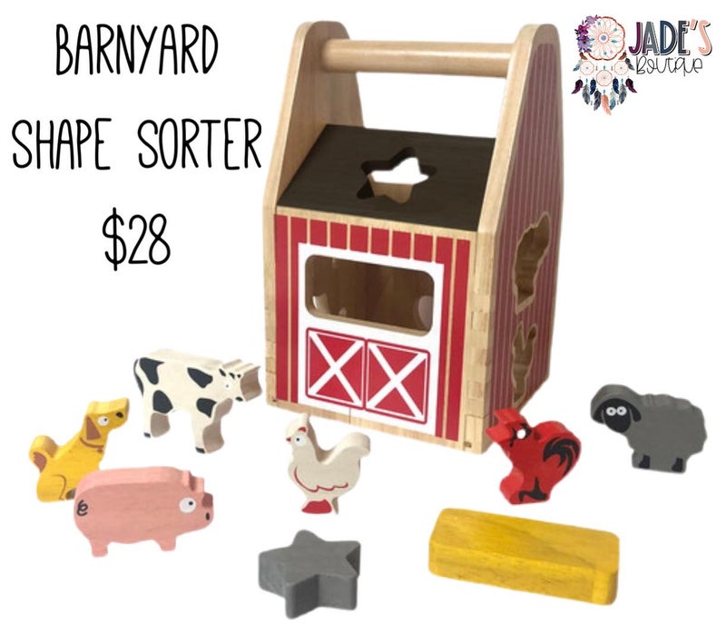 Barnyard Shape Sorter
