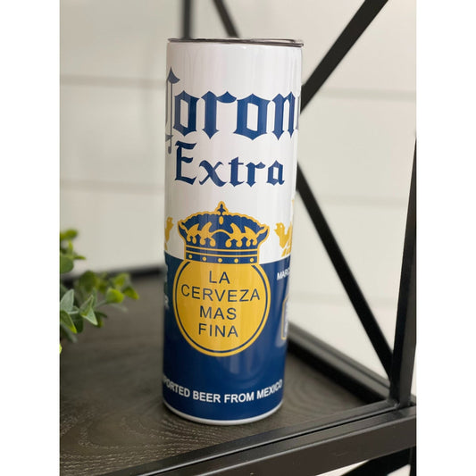 Corona Extra 20oz Insulated Skinny Tumbler