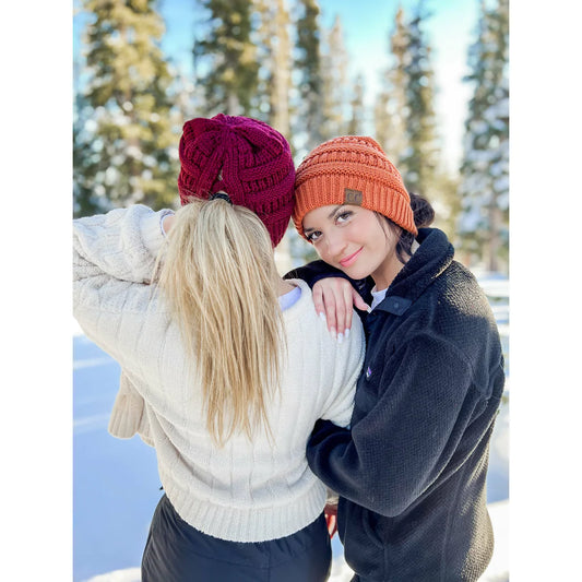 C.C Criss-Cross Knit Beanie CCB1