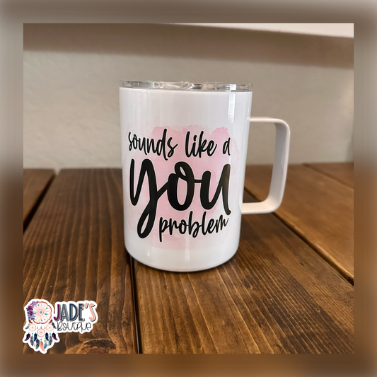 Sounds like a....10oz Travel Mug