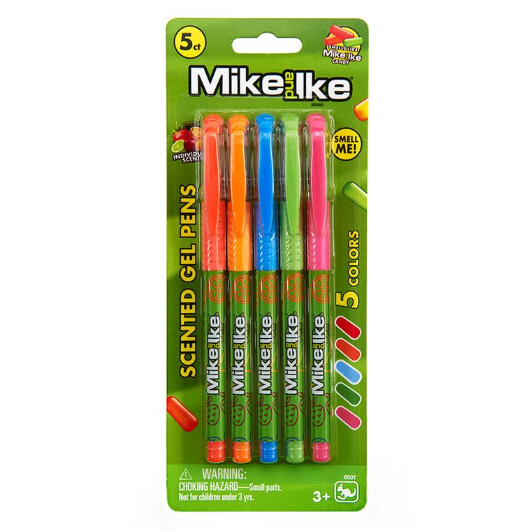 Mike & Ike 5ct. Gel Pens
