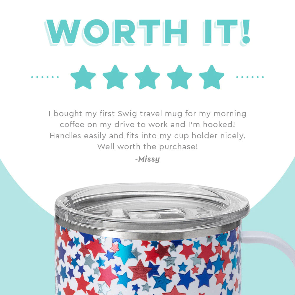 Star Spangled Travel Mug (18oz) Insulated