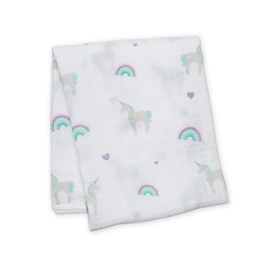 Classic Muslin Swaddle - Unicorns