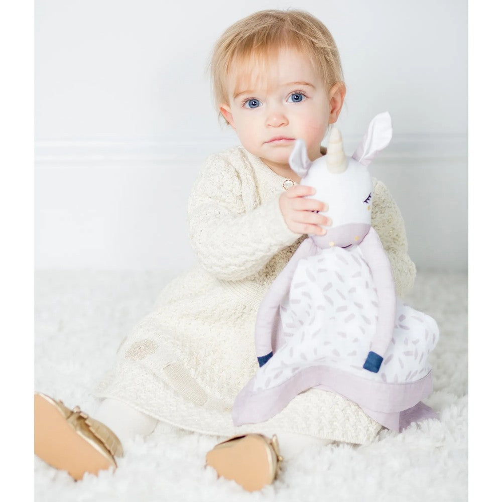 Muslin Lovey - Modern Unicorn